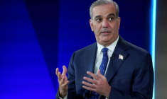 Le président dominicain Luis Abinader, le 24 septembre 2025 à New York (Etats-Unis) ( GETTY IMAGES NORTH AMERICA / Riccardo Savi )