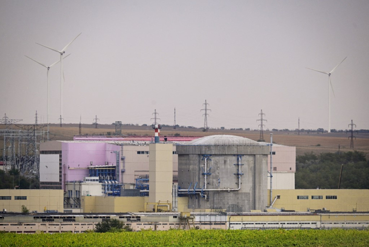 La centrale de Cernavoda, en Roumanie (illustration) ( AFP / DANIEL MIHAILESCU )