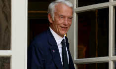 Le patron du Medef Patrick Martin le 24 juin à Paris  ( AFP / ALAIN JOCARD )