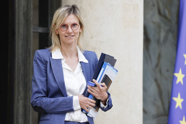 Agnès Pannier-Runacher à Paris, le 7 septembre 2022. ( AFP / LUDOVIC MARIN )