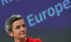 IL EST "TROP TÔT" POUR ENVISAGER UN 2E PLAN DE RELANCE EUROPÉEN, SELON VESTAGER