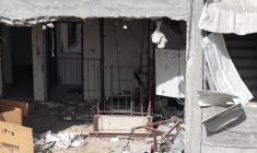 Images aériennes de l'hôpital jordanien à Gaza-ville