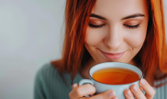 Umami , en japonais, signifie «savoureux». Il n'est pas particulièrement associé au thé, mais a connu une popularité récente pour désigner une «cinquième saveur». (crédit : Adobe Stock / photo générée par IA)