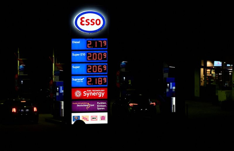 Hausse des prix des carburants et du diesel en Allemagne