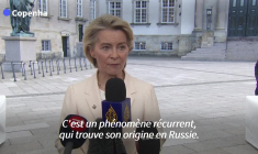 L'UE ne laissera pas la Russie semer la "division dans nos sociétés" (Von der Leyen)