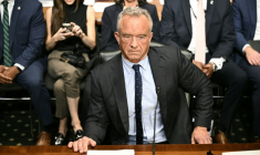 Le ministre de la Santé Robert Kennedy Jr auditionné par une commission sénatoriale au Congrès américain à Washington DC, le 4 septembre 2025 ( AFP / Alex WROBLEWSKI )