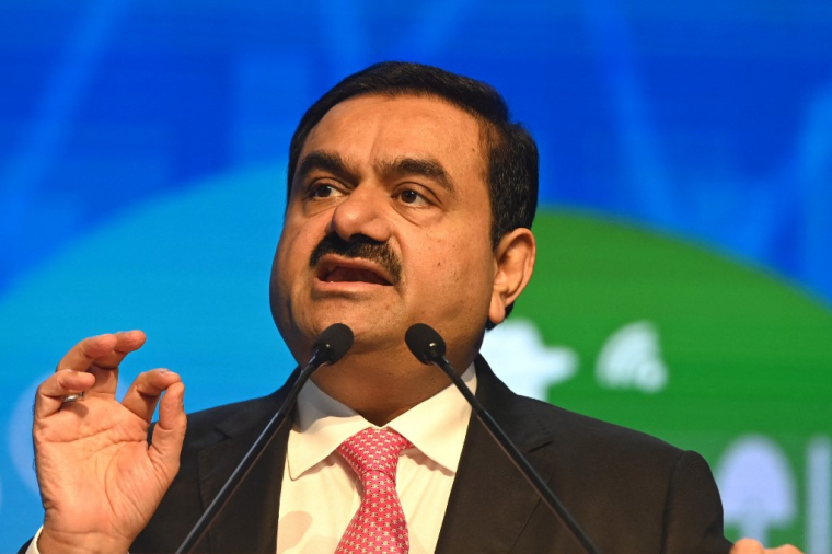 Gautam Adani à Bombay, en Inde, le 19 novembre 2022. ( AFP / INDRANIL MUKHERJEE )