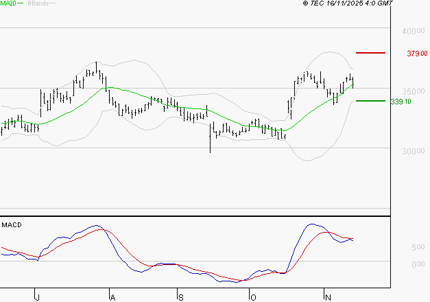 VIRBAC SA : La situation technique est plutôt incertaine
