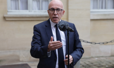 Éric Ciotti à Paris, le 18 décembre 2024. ( AFP / VALENTINE CHAPUIS )