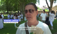 "Notre petit monde s'est effondré", lance la famille de Lyhanna à la marche blanche
