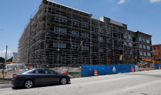 Nouveaux appartements en construction près du centre-ville de Tampa, Floride