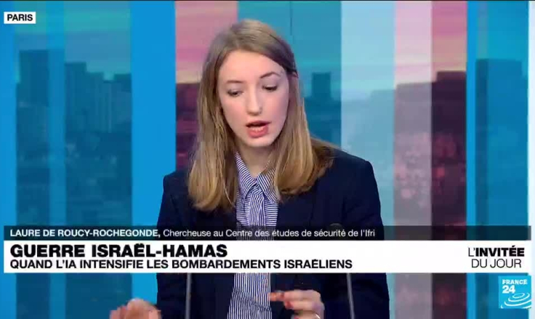 Laure de Roucy-Rochegonde : "L’intelligence artificielle accélère le rythme de la guerre"
