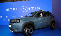 Une vue montre la Fiat Panda à Kragujevac, en Serbie