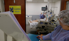 CORONAVIRUS/FRANCE: LE NOMBRE DE PATIENTS EN RÉANIMATION CONTINUE D'AUGMENTER