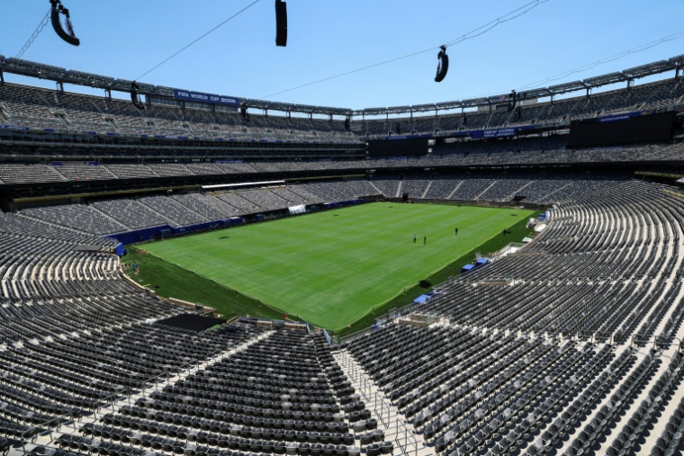 Le Metlife Stadium de New York, où se jouera dimanche soir la finale de la Coupe du monde entre l'Espagne et l'Argentine. ( AFP / ANGELA WEISS )