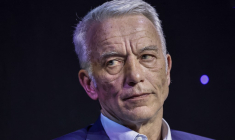 Patrick Martin à Paris, le 27 janvier 2026. ( AFP / STEPHANE DE SAKUTIN )