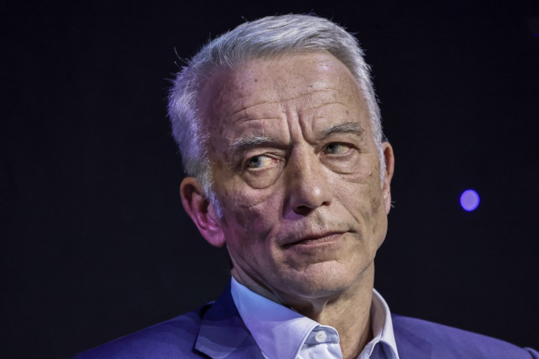 Patrick Martin à Paris, le 27 janvier 2026. ( AFP / STEPHANE DE SAKUTIN )