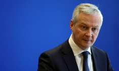 Le Maire, ministre français de l'économie et des finances à Paris