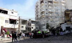 Liban: de la fumée s'élève près des ruines romaines après une frappe israélienne sur Tyr