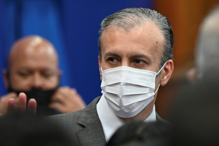 L'ancien ministre vénézuélien Tareck El Aissami, à Caracas au Venezuela le 30 novembre 2022 ( AFP / Yuri CORTEZ )