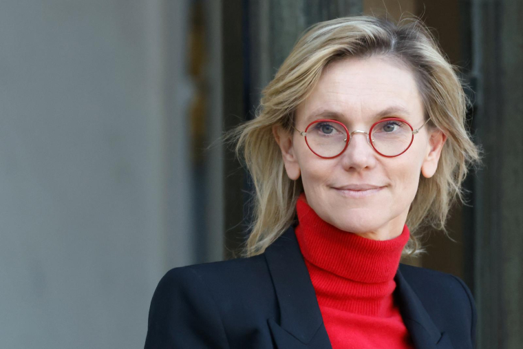 Agnès Pannier-Runacher, le 15 novembre 2023. ( AFP / LUDOVIC MARIN )