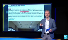 La fuite d'eau découverte au Louvre génère de faux clichés de dégâts