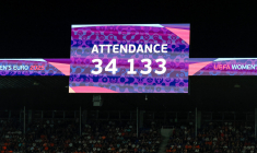 Record d’affluence pour l’Euro féminin