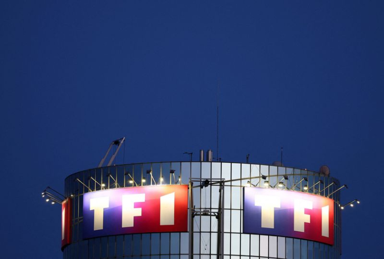 Le logo de la chaîne de télévision française TF1
