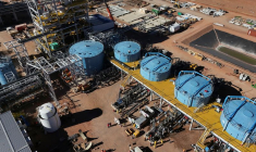 Le site de production de lithium d'Eramet au Salar Centenario à Salta, en Argentine