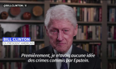 Clinton assure n'avoir rien su des crimes de son ancien ami Epstein
