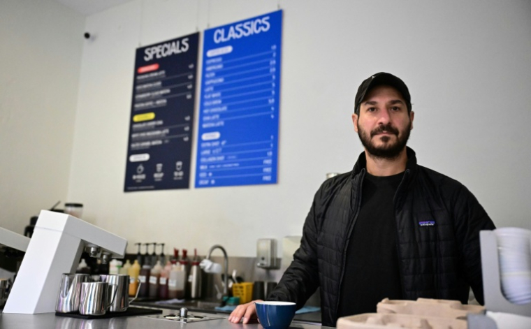 Ralph Hage, co-fondateur de la chaîne LAP. ( AFP / Tobias SCHWARZ )
