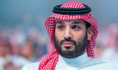 Le prince héritier saoudien Mohammed ben Salmane à Ryad, la capitale de l'Arabie saoudite, le 26 octobre 2021 ( Saudi Royal Palace / Bandar AL-JALOUD )