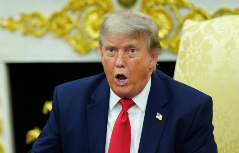 Le président américain Donald Trump à Washington, le 24 juin 2026 ( AFP / Aaron Schwartz )