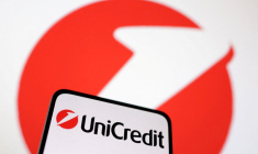 Illustration du logo de la banque Unicredit