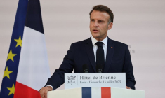 La veille du défilé annuel de la fête nationale dans la capitale française