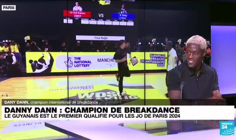 Dany Dann, champion de breakdance: "Avec les Jeux, le breaking vit un moment historique"