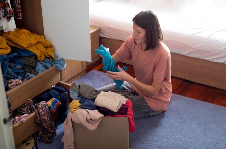 Les achats de textile représentent l’équivalent de 121 millions de tonnes de gaz à effet de serre ( crédit photo : Getty Images )