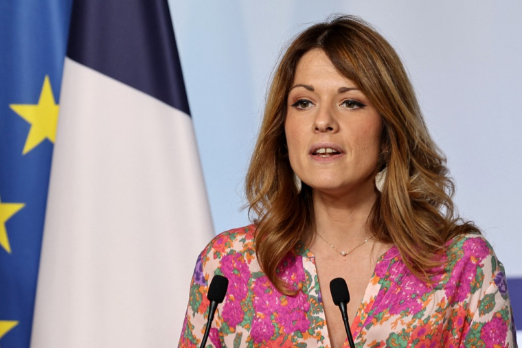 Maud Bregeon, la ministre déléguée à l'Energie, à Paris le 24 juin 2026. ( AFP / MEHDI FEDOUACH )