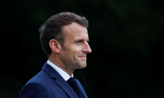 Emmanuel Macron à l'Elysée