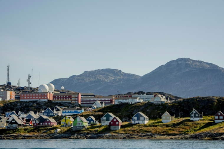 Des maisons et d’autres bâtiments à Nuuk, au Groenland, le 6 septembre 2026 ( Ritzau Scanpix / Mads Claus Rasmussen )