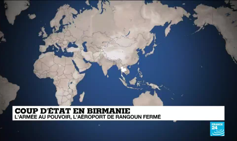 Coup d'État en Birmanie : incertitudes sur le sort d'Aung San Suu Kyi
