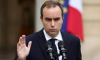 Le Premier ministre démissionnaire Sébastien Lecornu, le 6 octobre 2025 à Paris ( POOL / Stephane Mahe )