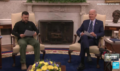 Volodymyr Zelensky reçoit une nouvelle enveloppe d'aide de Joe Biden et le soutien de Kamala Harris