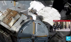 L'astronaute Thomas Pesquet de retour sur Terre