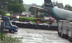 Miami: cinq morts après un crash d'avion-cargo d'Amazon