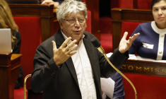 Éric coquerel à Paris, le 22 octobre 2024. ( AFP / LUDOVIC MARIN )