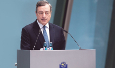 Un tiers des gouverneurs de la BCE serait hostile au plan de Mario Draghi. (© BCE)