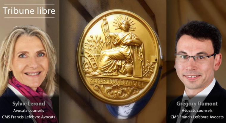 Sylvie Lerond et Gregory Dumont, avocats counsels, CMS Francis Lefebvre Avocats. (© Fotolia)