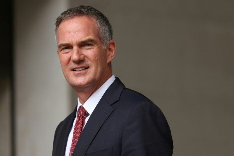 Le ministre britannique des Entreprises et du Commerce Peter Kyle, le 21 juin 2026 à Londres ( AFP / Adrian Dennis )