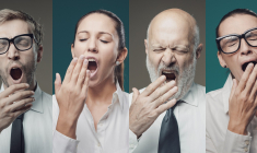 Il apparaît que l'empathie jouerait un rôle clef dans la susceptibilité à la contagion du bâillement. (crédit : Adobe Stock)